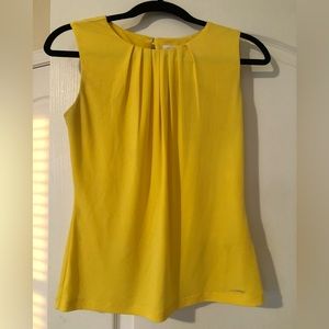 Calvin Klein Yellow Tank Top